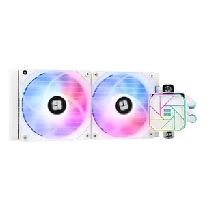 Aqua Elite 240 White V3 Water Cooling CPU Cooler, Double AE240 WHITE V3 WHITE - Picture 1 of 8