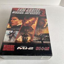 Tom Cruise Mission: Impossible 3 pack Box Set DVD 1-3