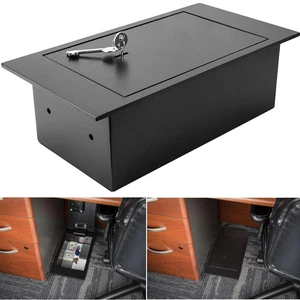 Heavy Duty Floor Safe Hidden in Wall Safe Storage for Cash Jewelry With Key - Picture 1 of 9