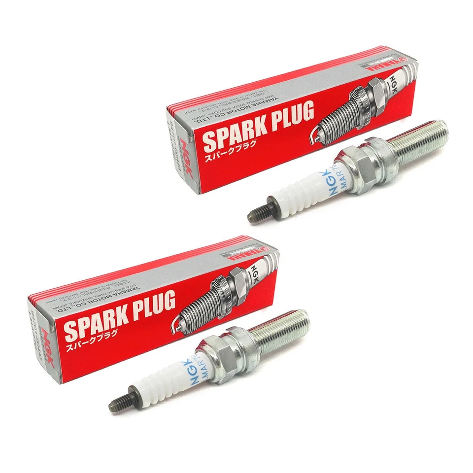 Kit 2 Candele NGK LMAR7G Yamaha TMAX 560 2020 2021 2022 2023 - Immagine 1 di 2