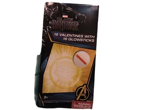 Marvel Pantera Negra 16 San Valentín con 16 barras brillantes - Imagen 1 de 4