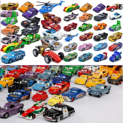 UNBRAND Pixar Cars Lot Lightning McQueen 1:55 Diecast Model Car Toy Gift for Boy Kids -