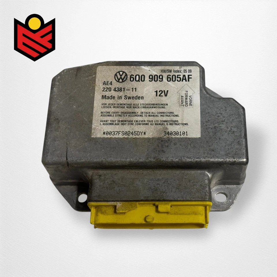 2004 Volkswagen Beetle módulo de controle conversível P/N: 6Q0 909 605 AF - Imagem 1 de 3