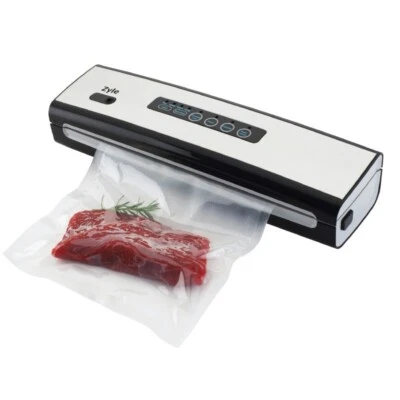 Zyle ZY320VS White/Black 130 W Cookies, Snacks Fully Automatic Vacuuming Machine - Image 1 of 2