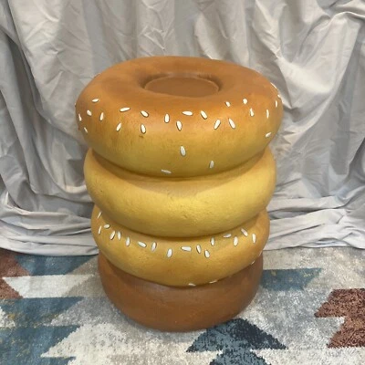 Bagel Stool TikTok Side Table Brand New Home Goods - Image 1 of 4