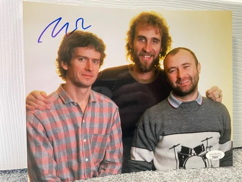 Tony Banks signed JSA COA 8x10 GENESIS Phil Collins psa bas Cover