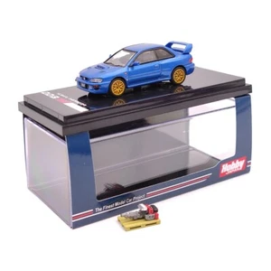 Hobby Japan 1/64 Subaru Impreza 22B STi Version GC8 With Engine Blue HJ641041BL