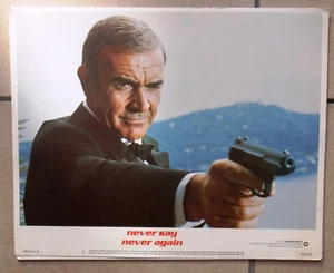 {7er Set} NIE WIEDER SAGEN ORIGINAL JAMES BOND ORG 11X14" LOBBYKARTE 80er - Bild 1 von 7