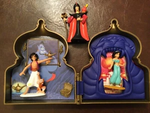 3 Disney Aladdin Figures and Castle Collectible Toys - Picture 1 of 4