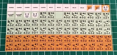 Alexander the Great, Battle of Kadesh expansion,  77 counters + rules + overlay - Image 1 of 4