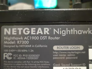 Netgear Nighthawk AC1900 DST Router R7300 - Picture 1 of 5