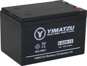 Yimatzu Battery EV12120 6-DCM-12 6-DZM-12 6-FM-12 AGM 12V 13Ah Threaded Set of 6 - Picture 1 of 4