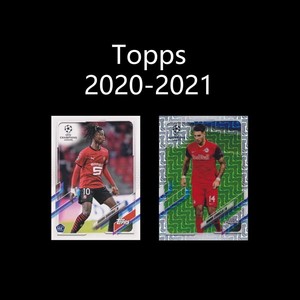 Topps 2020-2021 J Edition FOOTBALL SOCCER CARD Base / Chrome Mojo
