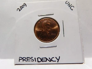 Centavo Lincoln 2009 sin circular/penique-presidencia-rojo brillante - Imagen 1 de 2