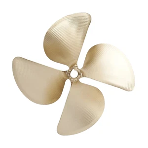 Acme 15 x 14.25 2261 4 Blade Inboard Propeller Left Hand Nibral Cupped 1 1/4" - Picture 1 of 1