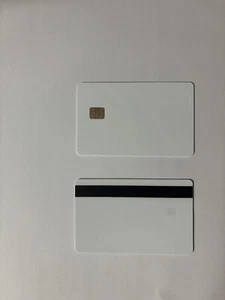 J2A040 Blanco PVC Pequeño JAVA Chip JCOP Tarjetas con HiCo 2 Pistas JCOP21-36K - 10 Tarjetas - Imagen 1 de 1