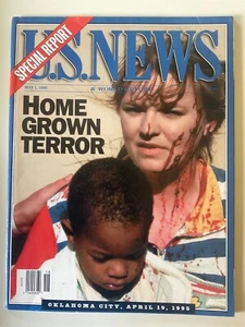 U.S. NEWS MAY 1, 1995 HOME GROWN TERROR OKLAHOMA CITY BOMBING COVER - Picture 1 of 2