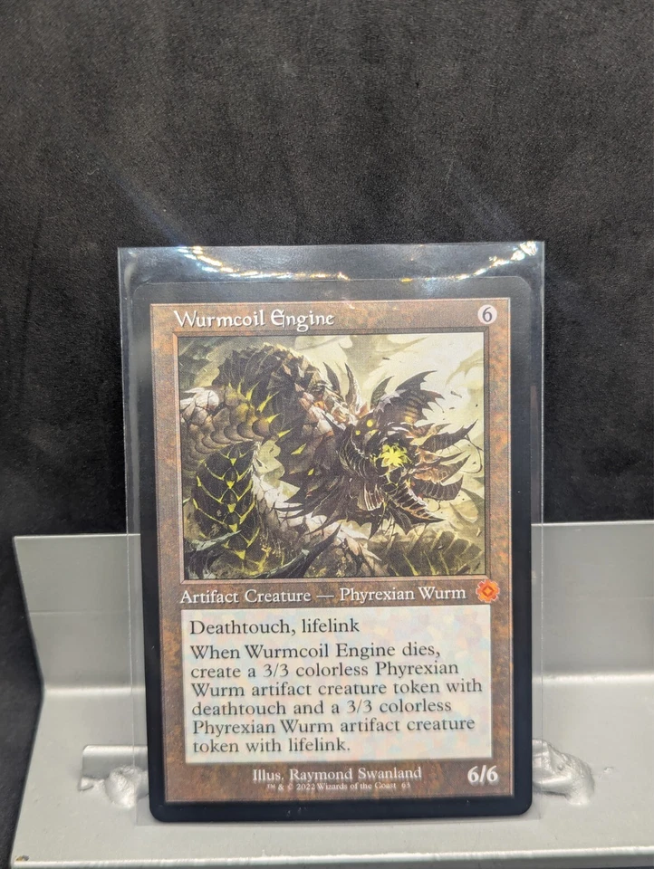Retro Artifact Wurmcoil Engine X1 NM The Brother's War   MTG - Image 1 of 1