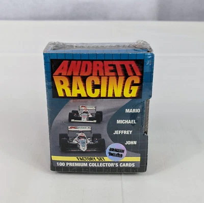 1992 Collect-A-Card Andretti Racing Collector's Cards Merch Collectible Prop - Image 1 of 4