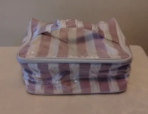 Lauren by Ralph Lauren Water Resistant Cosmetic Make Up Toiletry Travel Bag EUC - Picture 1 of 9