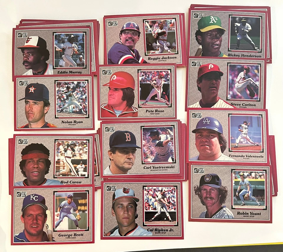 1983 Donruss Baseball Action All-Stars Cards 1-60 You Pick Commons Stars Rookies - Image 1 of 1