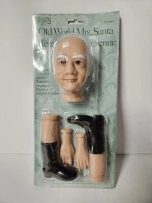 Kit y patrón de muñeca Old World Mrs Santa para muñeca de 20" y ropa sindeizadores artesanías Foto 1 de 4