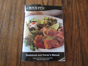2018 Crock Pot Slow Cooker Owner's Manual Instructions Safeguards Cookbook PB - Bild 1 von 8