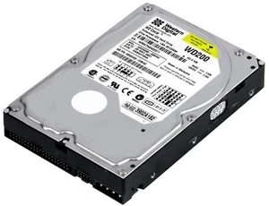 Hard Drive WD Caviar WD200AB-00CMB0 20GB 5400U/Min 2MB Ata 3.5'' Inch - Picture 1 of 3
