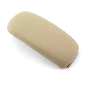 Cubierta de tapa de consola central acolchada de tela para Audi A3 8P 2003-2012 05 beige - Imagen 1 de 9