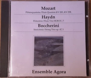 Mozart - Haydn - Boccherini ENSEMBLE AGORA Mayer, Monika, Margarete Adorf Andrea - Bild 1 von 3