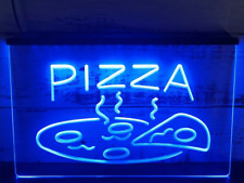 Pizza Slice Cafe Open Led Neon Light Sign Restaurant Bar Beer Pub Wall Art.