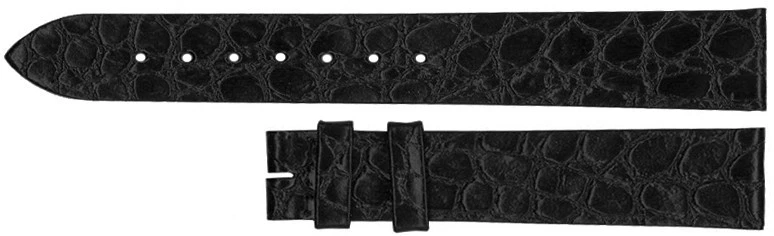 Longines 13mm Cuero Negro 6" OEM Repuesto Correa Reloj Modelos con Entrada 13mm Foto 1 de 1