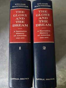 The Glory and the Dream: A Narrative History of America, 1932-1972 Vol. 1&2 (VG) - Picture 1 of 2