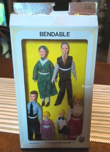 Vintage Modern Family Dollhouse Family 6 (1":1') Figuren Neu im Karton - Bild 1 von 8