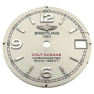 Genuine Breitling Colt Oceane 33mm Arabic Dial Silver A77380 - Picture 1 of 4