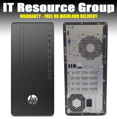 HP 290 G4 Micro Tower PC I5 10th Gen 8GB DDR4 Memory 256GB SSD WINDOWS 11 - Image 1 of 2