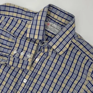 Turnbull & Asser Shirt Mens 15.5 39 Plaid Made England Luxury Classic Dress Shir - Picture 1 of 9