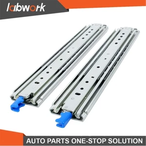 Labwork Heavy Duty 16" Drawer Slides With Lock 500lb Full Extension Ball Bearing - Picture 1 of 22