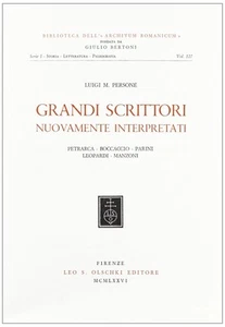 Grandi scrittori nuovamente interpretati: Petrarca, Boccaccio, Parini, Leopardi, - Picture 1 of 1