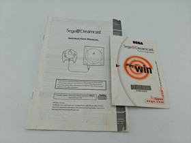 Sega Dreamcast Console Instruction Booklet Manual and Product Registration Card