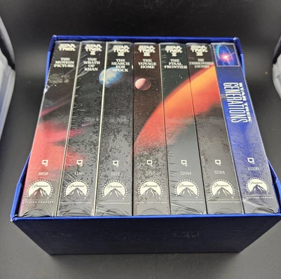 Star Trek Movie Collection 1-6 & Generations Movie Box Set Brand New VHS Sealed - Image 1 of 4