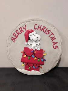 Peanuts Christmas Decorative Garden Stone - Indoor/Outdoor Yard, Patio, Walkway - Picture 1 of 2