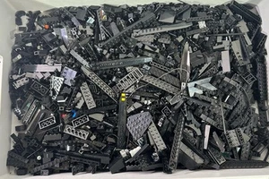 Lego Schwarze Steine Zubehör 2,3 Kg Konvolut Lego Einzelteile Black - Bild 1 von 16