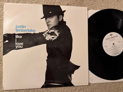 Justin Timberlake ‎Like I Love You 12" Vinyl Us Maxi  *NSYNC extended club mix - Image 1 of 4
