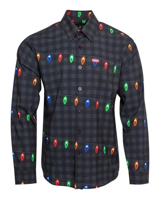 Dixxon Flannel "The Clark" Christmas Vacation Griswold Tribute Sz XL Party Shirt - Image 1 of 3