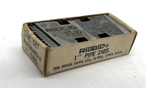 4er Set Ridgid 1" Rohrgewindeschneideisen für Drop Head Gewindeschneider * schneller Versand - Bild 1 von 3