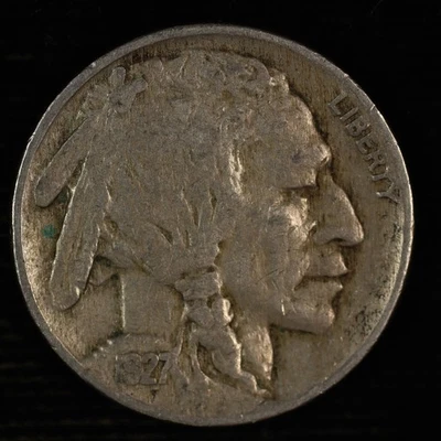 Buffalo Nickel. 1927 P. Fine. Lot # 9037-89-25 - Image 1 of 2
