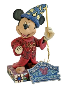 Jim Shore Mickey Mouse Disney Traditions Touch of Magic Figure #4010023 w Tag -E - Picture 1 of 12
