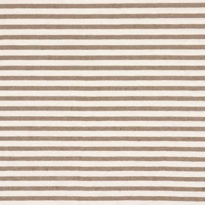 Doble Ancho Giles Tela a Rayas Marrón Lavable Cortinas Persianas Tapicería - Imagen 1 de 6