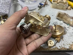 P90 mini brass gear reducer for Steam - Picture 1 of 4